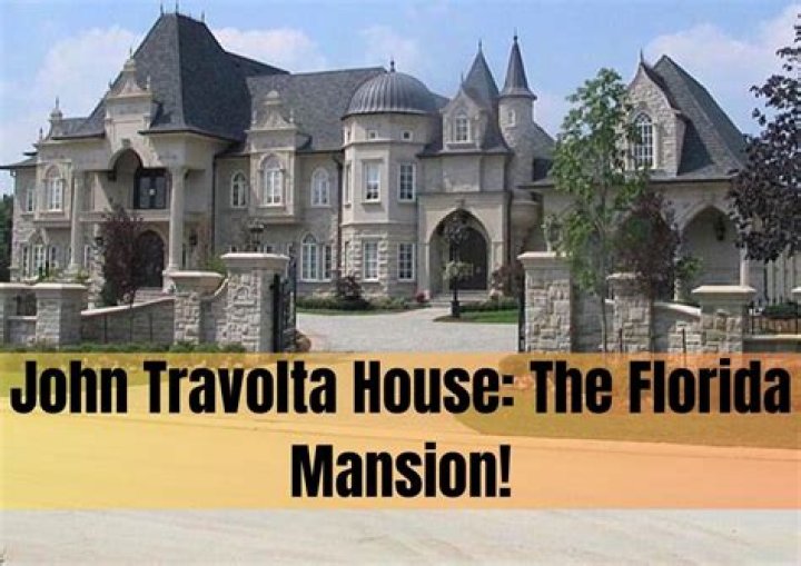 All About John Travolta's Opulent Florida Mansion