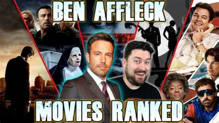 Ben Affleck Filmography: A Comprehensive Overview of His Career