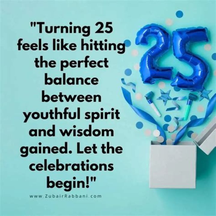 Celebrating a Quarter Century: The Ultimate Guide to 25th Birthday Captions