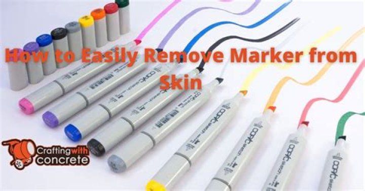 Effective Methods to Remove Marker Stains from Skin