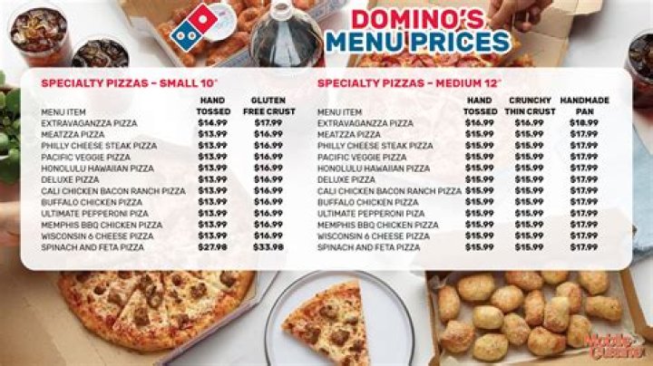 Exploring the Nutritional Landscape of Domino's Menu