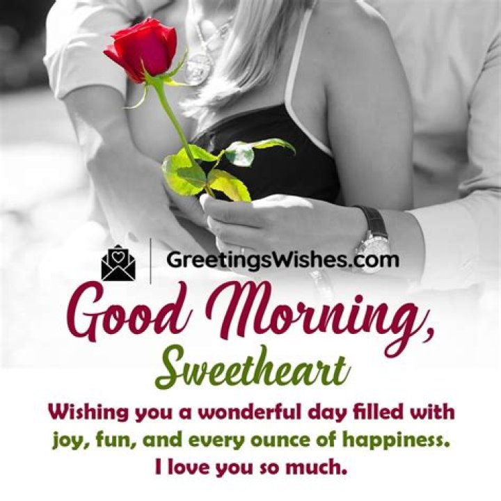 Good Morning My Love: The Perfect Way to Start Your Day