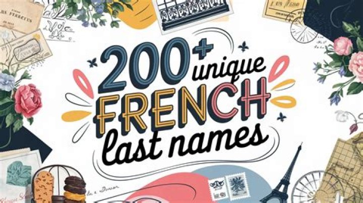 The Coolest French Last Names: A Comprehensive Guide