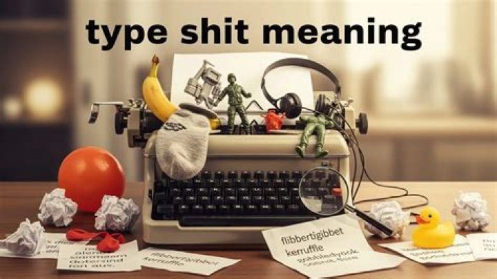 Understanding the Phrase: What Does Type Shit Mean?