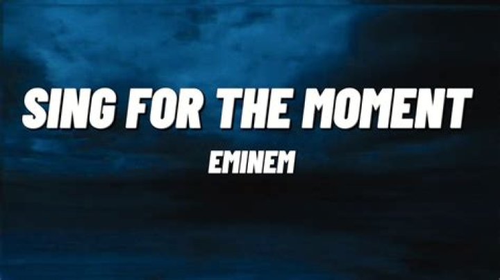 Unlocking the Power of "Sing for the Moment" Song Lyrics