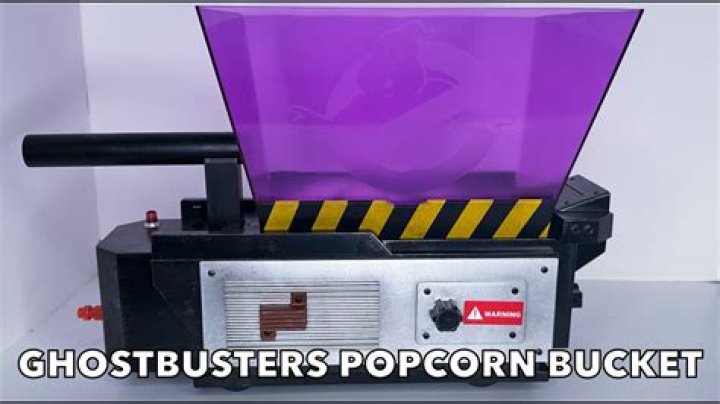 Unveiling the Allure of the Ghostbuster Popcorn Bucket